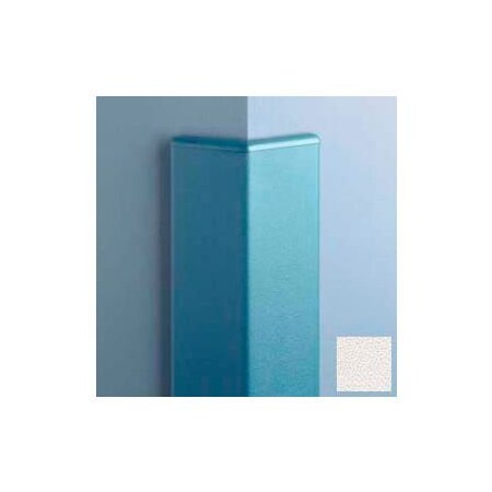 Pawling Surface Mounted Corner Guard 135Deg, 3'' Wings, 4'H W/Caps, Pearl CG-135R-4-361